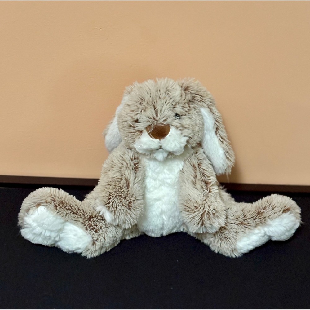 Melissa & Doug Burrow Bunny Plush Stuffed Animal Super Soft Floppy Rabbit 7674